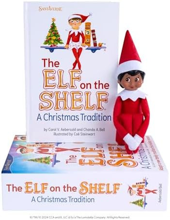 The Elf on the Shelf: A Christmas Tradition - Girl Scout Elf with Brown Eyes - Includes Artfully ... | Amazon (US)