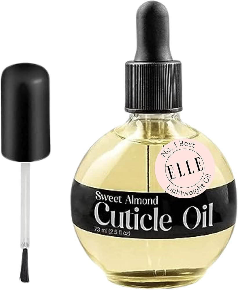 C CARE Sweet Almond Cuticle Oil For Nails - Repairs Cuticles Overnight - Moisturizes and Strength... | Amazon (US)