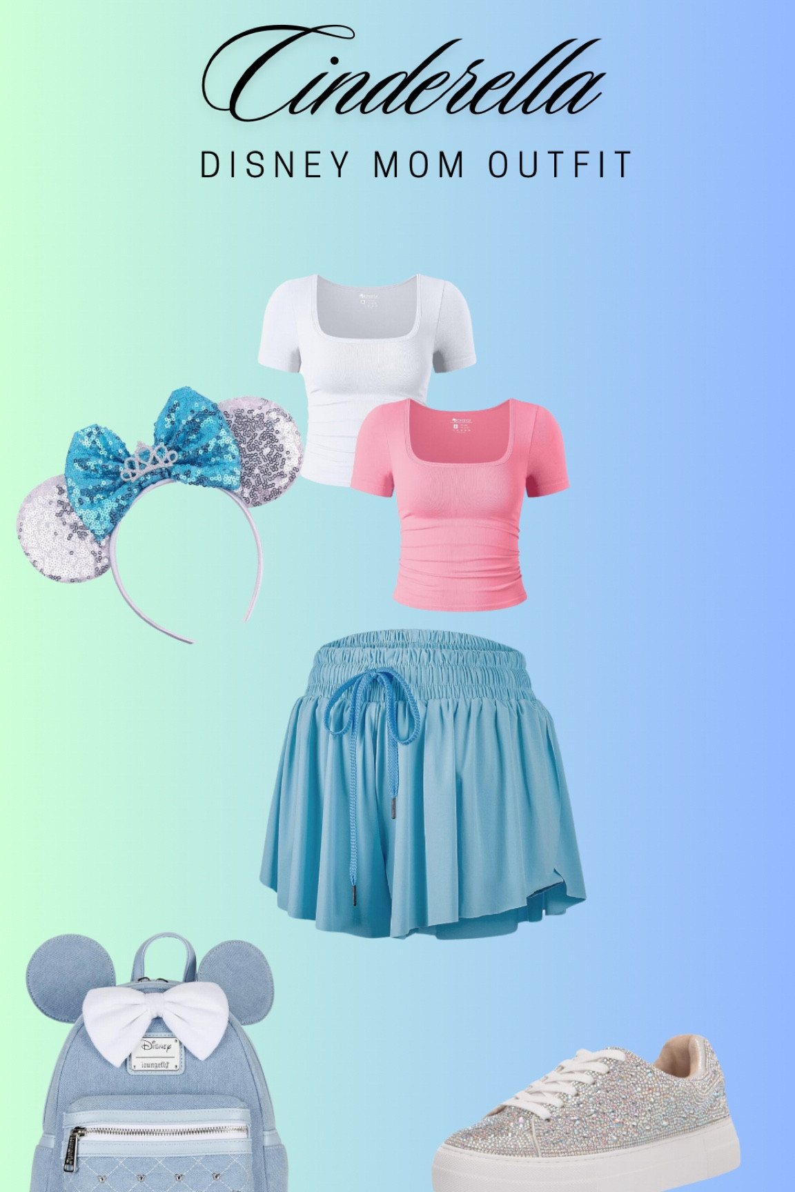 Cinderella Inspired Momfit for Disney. 

#LTKstyletip