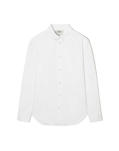 Cos Man Shirt White Size M Cotton | YOOX (US)