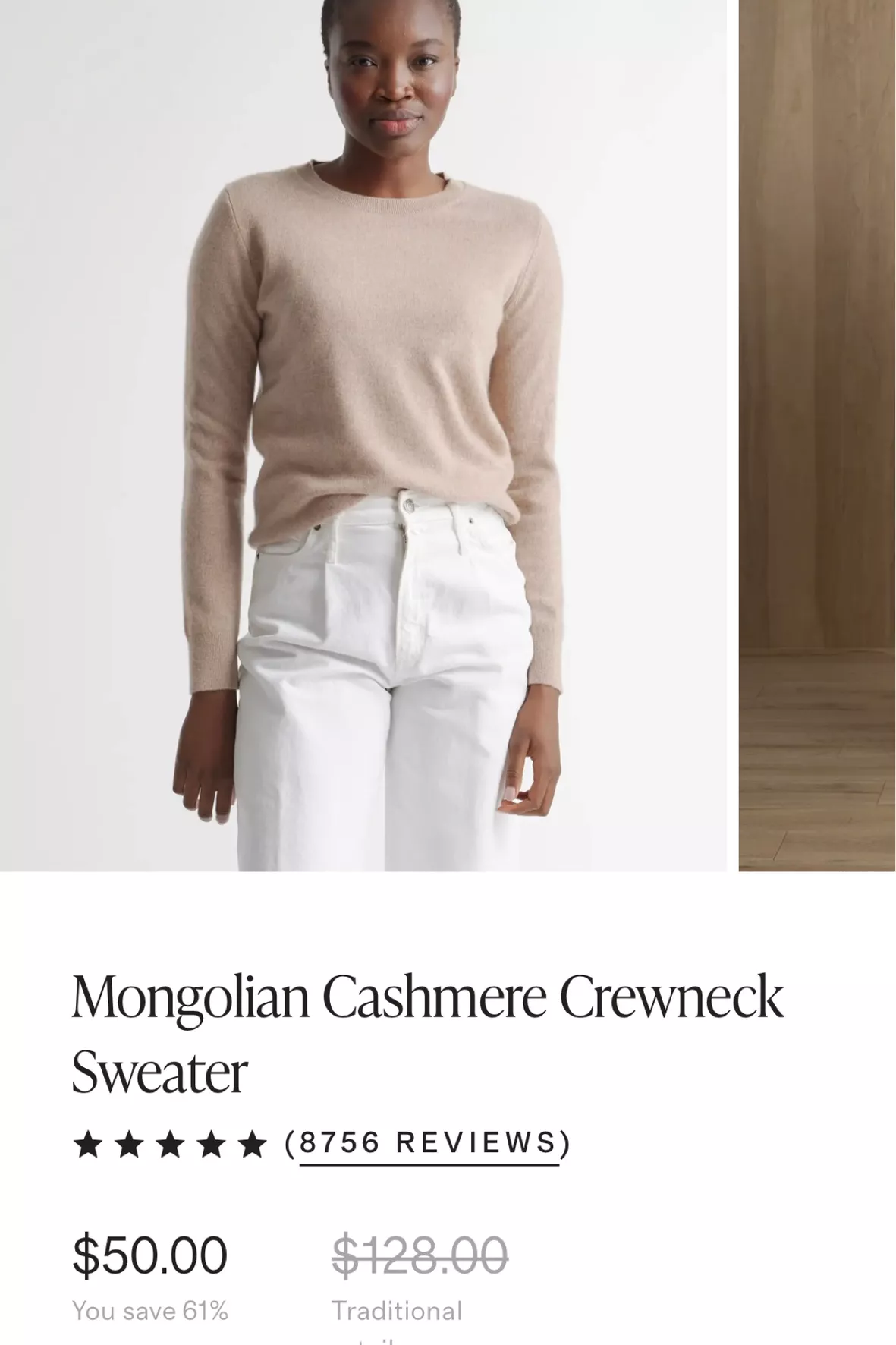 Cashmere Crewneck Sweater curated on LTK