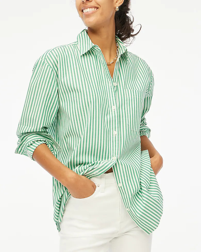 Relaxed button-up shirt | J.Crew Factory