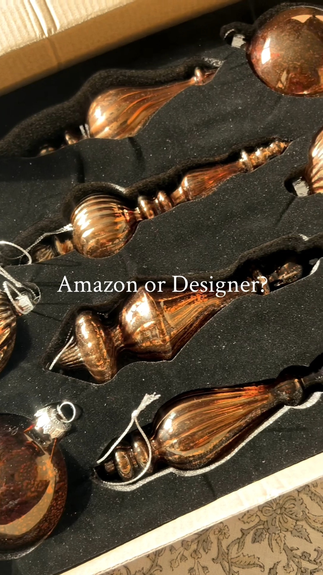 These gorgeous ornaments will have everyone thinking you dropped some $$$✨

Christmas Decor | Holiday Decor | Christmas Tree | Amazon Finds | Look For Less

#LTKHome #LTKHoliday