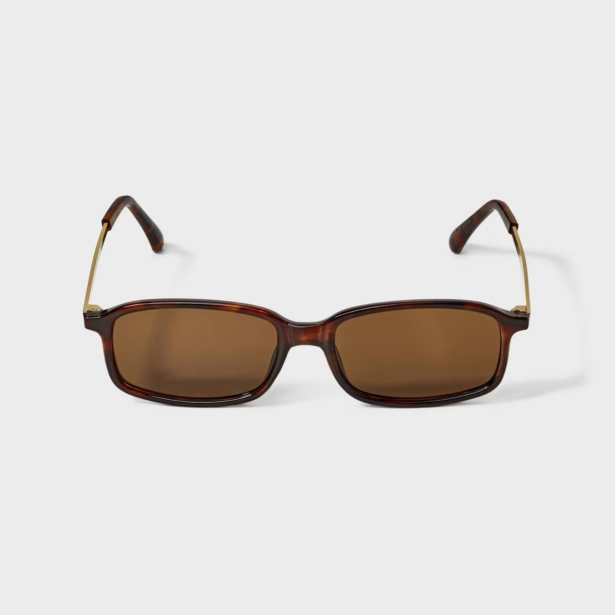 Women's Small Plastic/ Metal Rectangle Cateye Sunglasses - Wild Fable™ Tort | Target