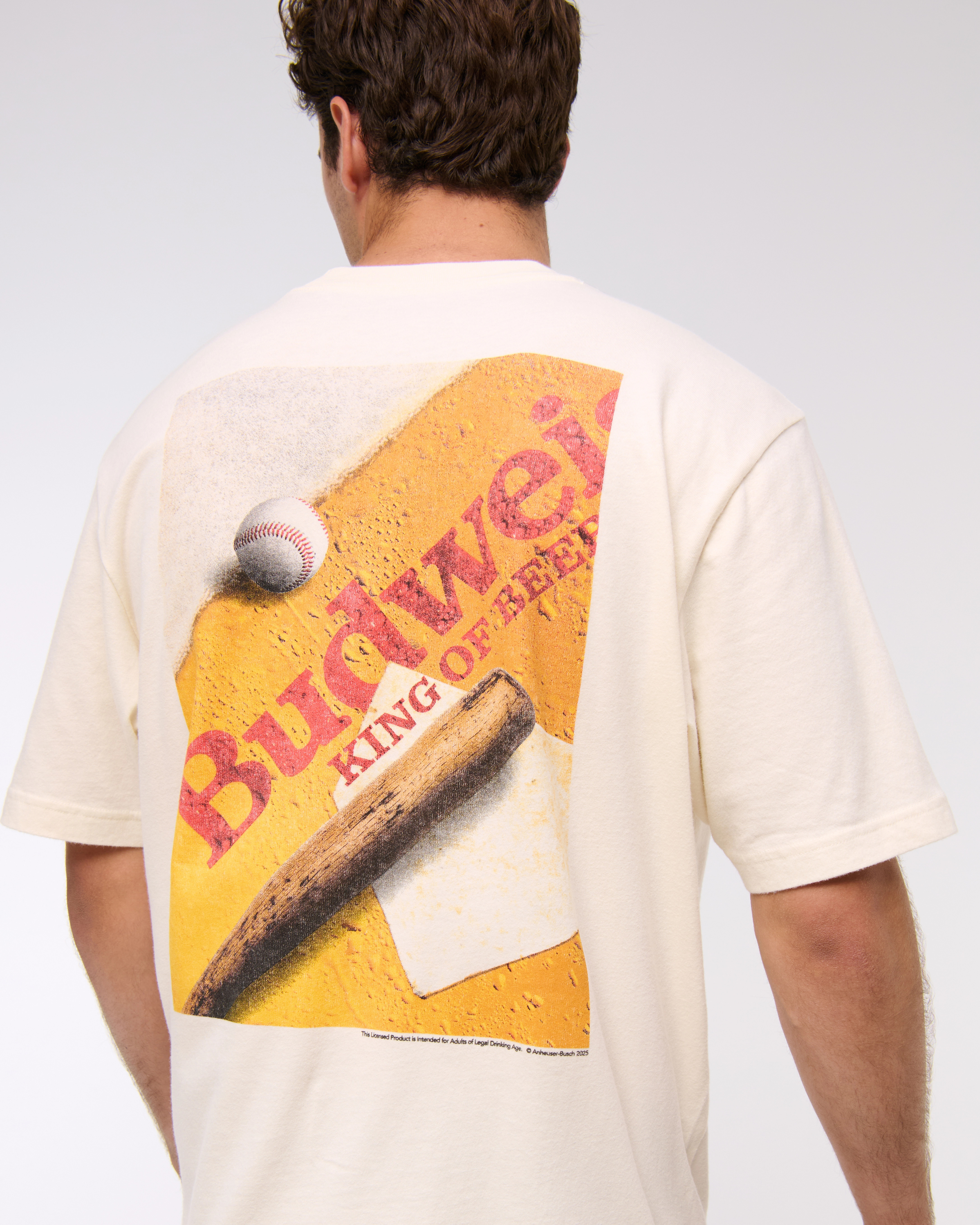 Budweiser Vintage-Inspired Graphic Tee | Abercrombie & Fitch (US)