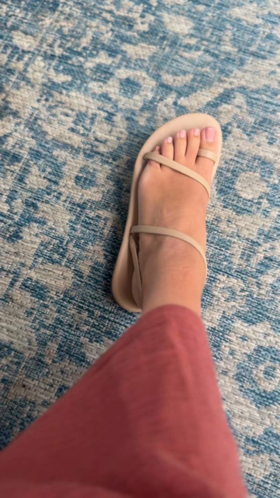 Summer sandals I’m wearing on repeat! Run TTS and so comfortable!