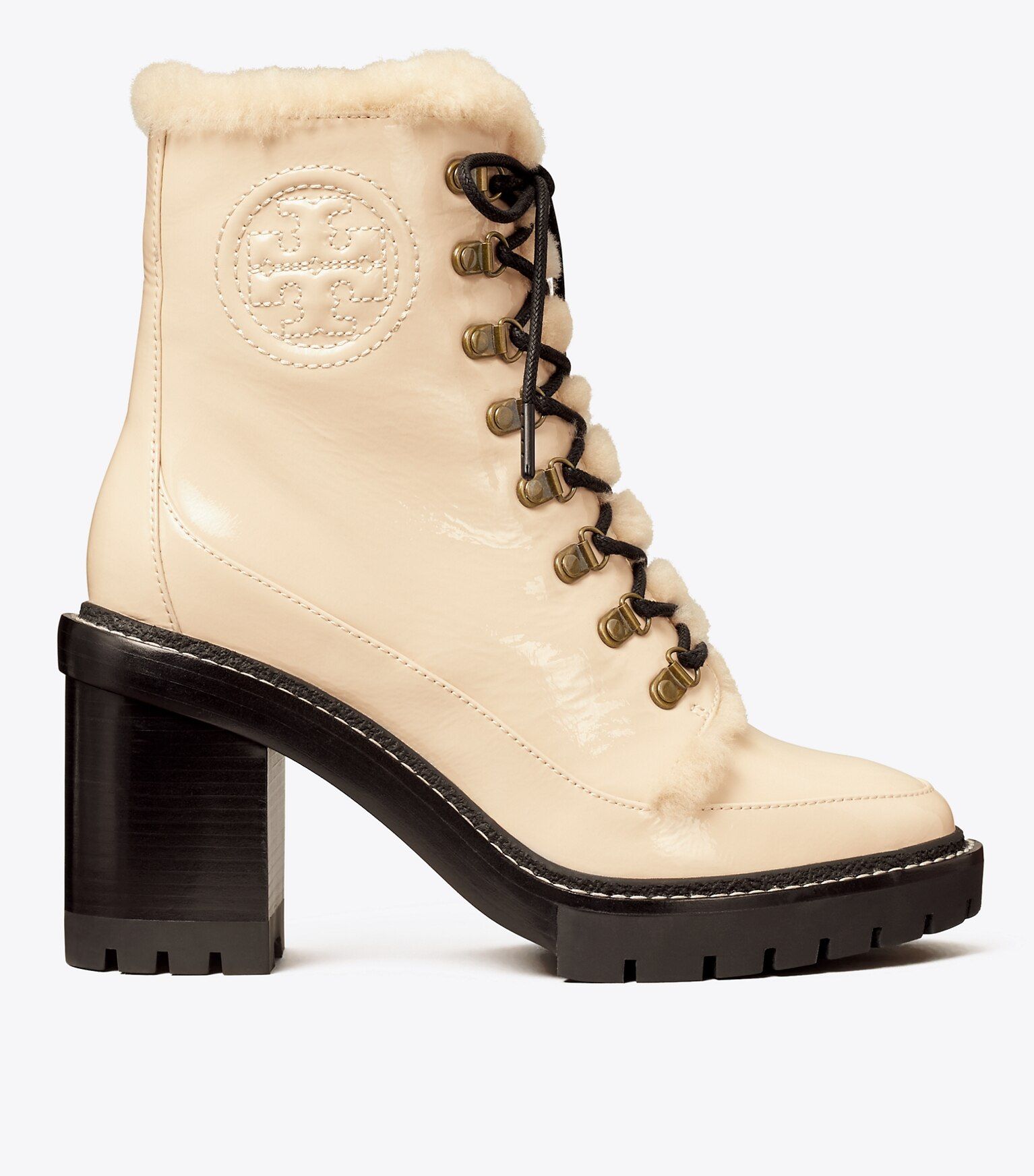 Miller Shearling Lug-Sole Ankle Boot | Tory Burch (US)