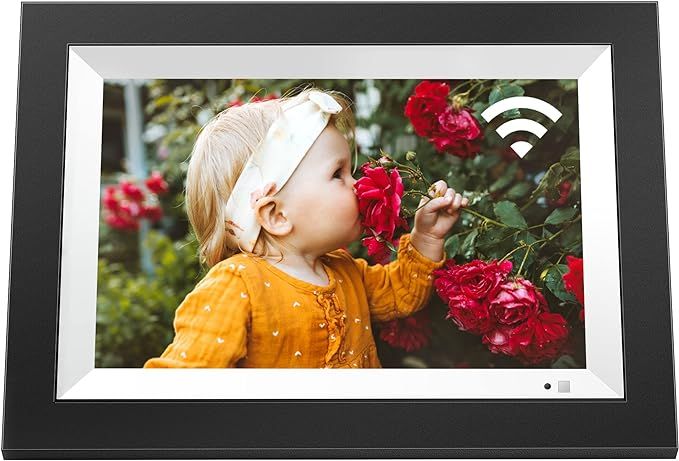 Amazon.com : Digital Picture Frame, MOOLINK 10.1 Inch WiFi Digital Photo Frame with Touch Screen,... | Amazon (US)