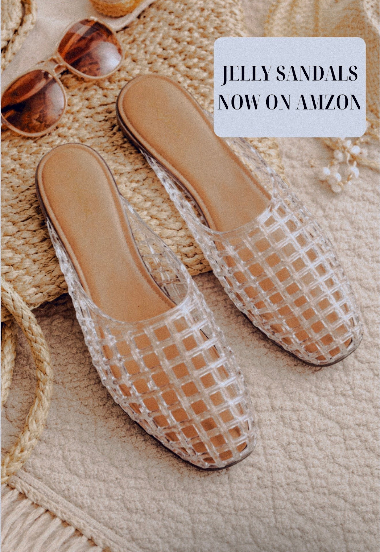 Spring 2026 is all about effortless pieces that still feel styled and these jelly slides are exactly that. The clear woven look keeps them minimal but still on trend and they go with literally everything in your closet

#LTKSeasonal #LTKootd #LTKmomlife