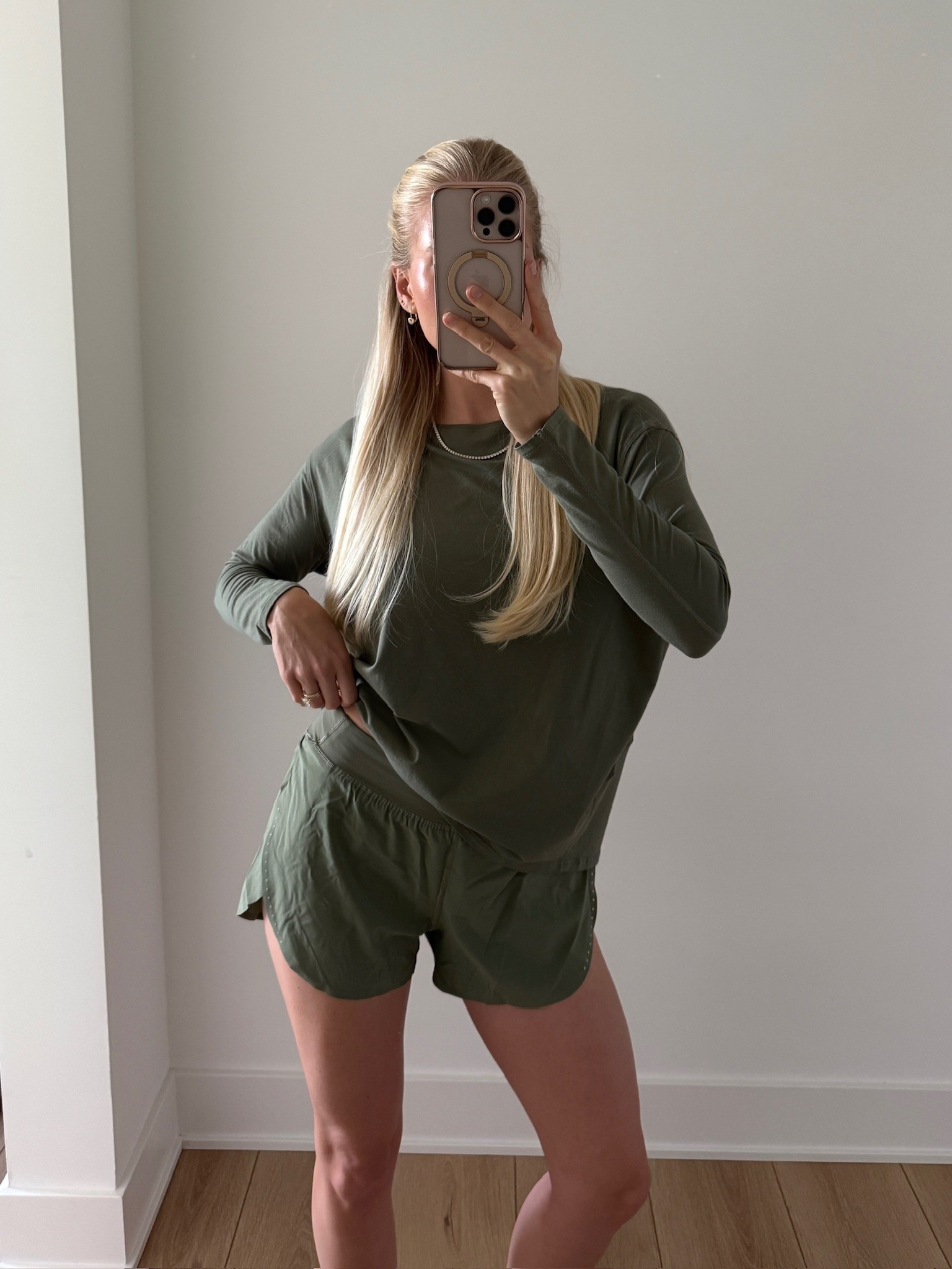 Size 4 top, size small shorts (color: bay leaf) #kathleenpost
@lululemon #lululemoncreator #ad

Activewear outfit, Pilates outfit, athleisure outfit, active set, matching set, Lululemon new arrivals, Lululemon activewear

#LTKActive #LTKStyleTip