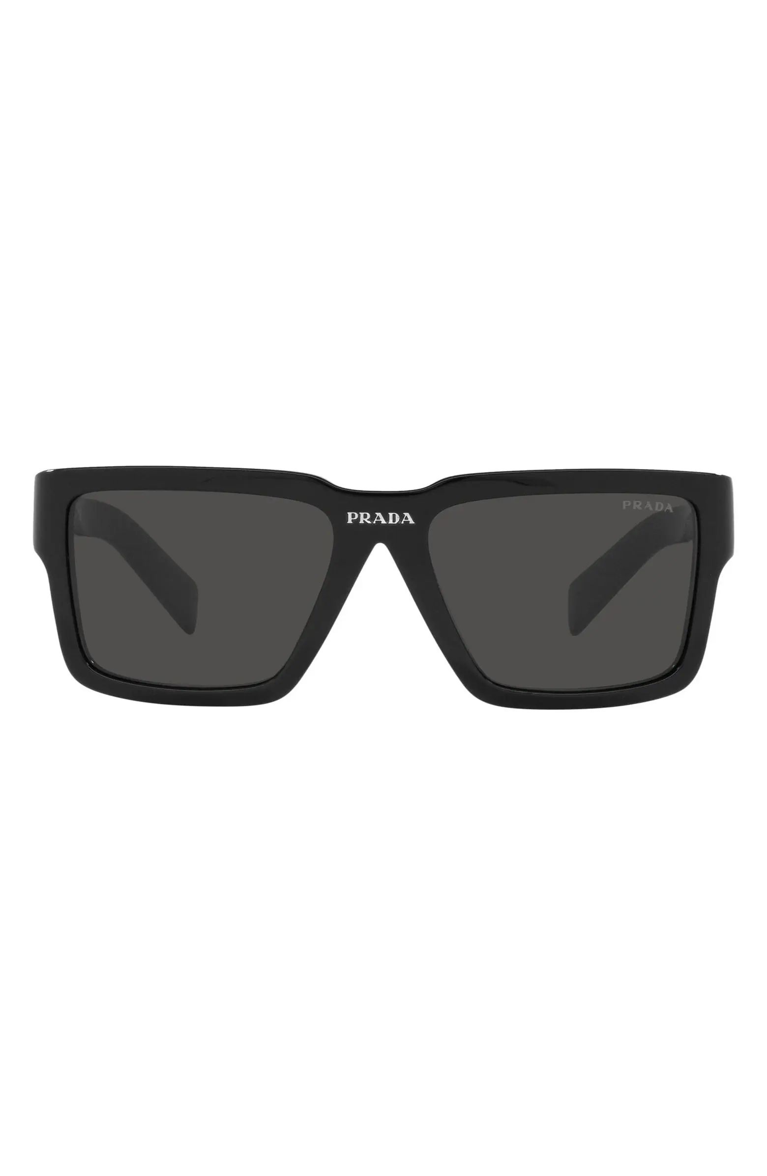 55mm Rectangular Sunglasses | Nordstrom