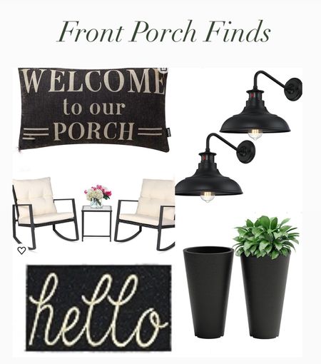 Front porch decor, modern farmhouse, decor, patio decor


#LTKSeasonal #LTKhome #LTKstyletip