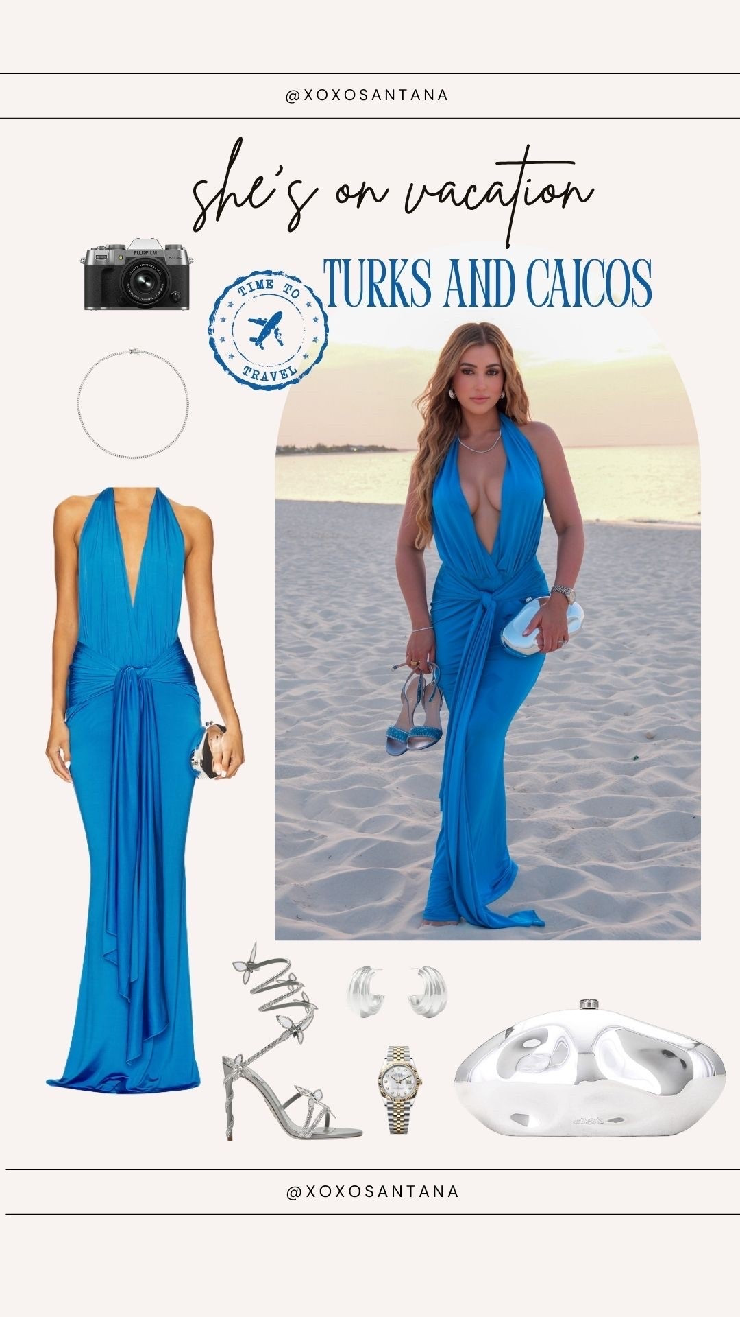 Vacation style 🐚 wearing a size XS in the dress!

#LTKPetite #LTKootd #LTKWedding