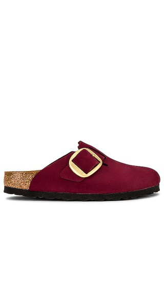 Boston Big Buckle Clogin Maroon | Revolve Clothing (Global)