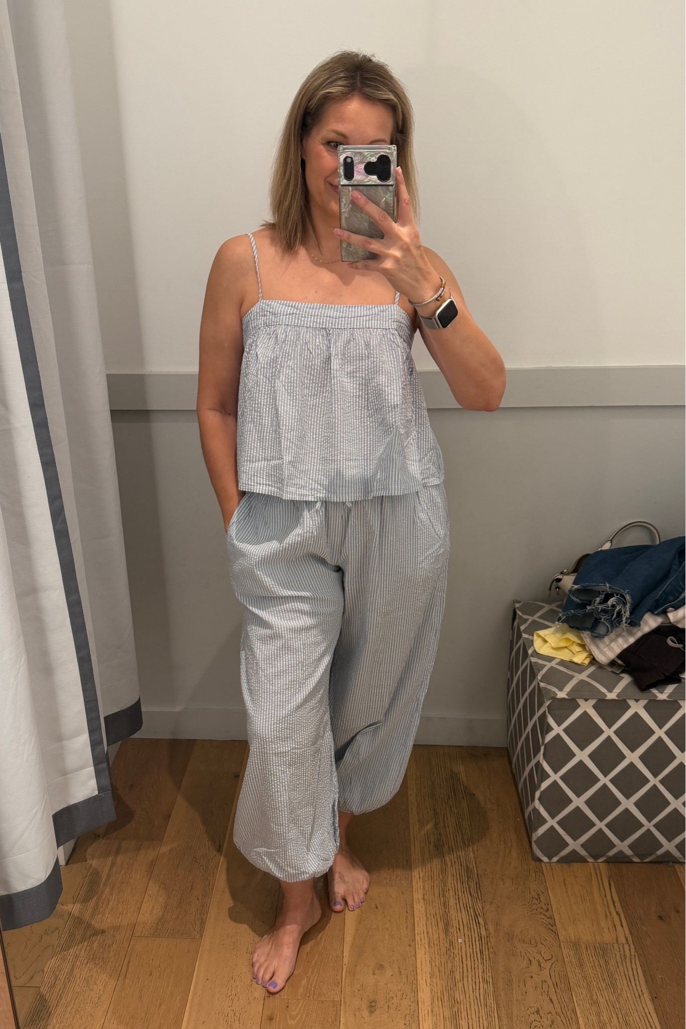 Balloon Pants
Aerie offline pajamas

#LTKselfcare #LTKOver40 #LTKSeasonal