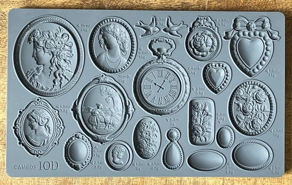 IOD Decor Mould Cameos by Iron Orchid Designs | Etsy (US)
