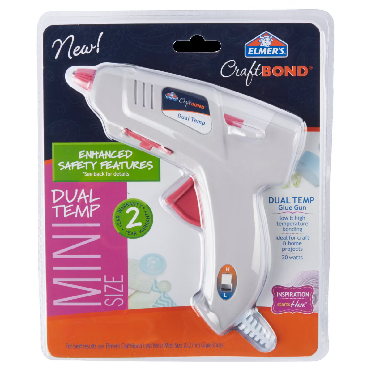 Elmer's Craft Bond Mini Glue Gun Dual Temp | Target