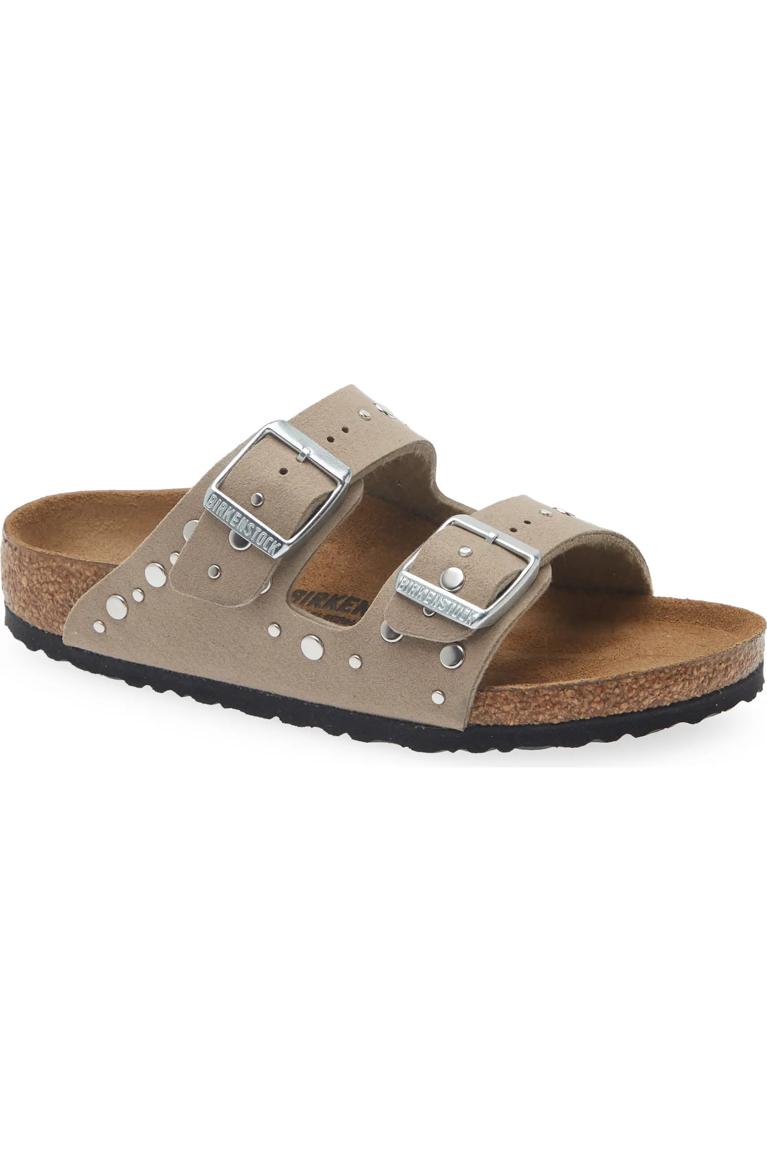 Birkenstock Arizona Rivets Studded Slide Sandal (Women) | Nordstrom | Nordstrom
