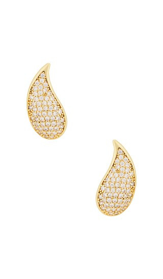 Tear Earrings in Gold | Revolve Clothing (Global)