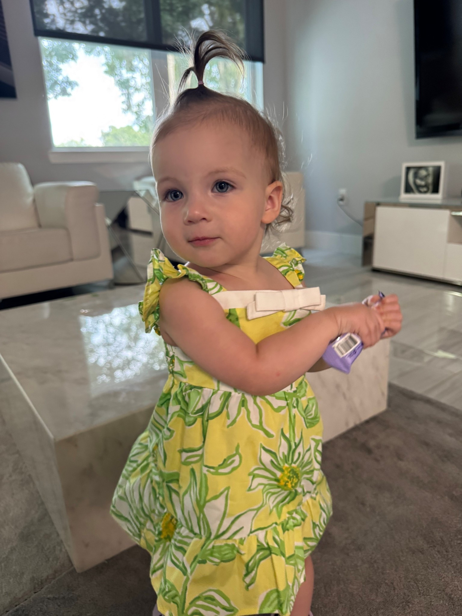 Cutest baby dress!

#toddler #baby #yellow # dress 

#LTKKids #LTKBaby #LTKFamily