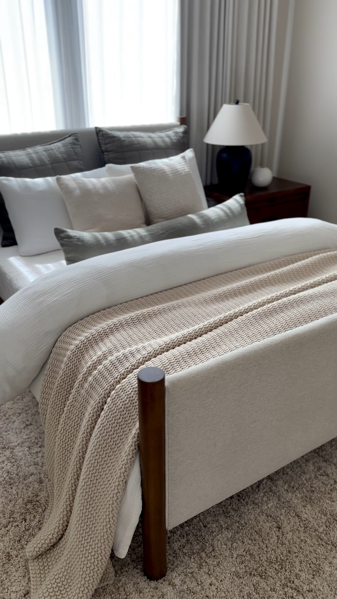 Cabin bedroom! Finally finished with the design and details! 

Cozy home, cozy bedroom, bedroom design, bedroom decor, beds, queen bed, cabin bedroom, Fall bedroom, rugs, bedding, green bedding, curtains

#LTKStyleTip #LTKHome