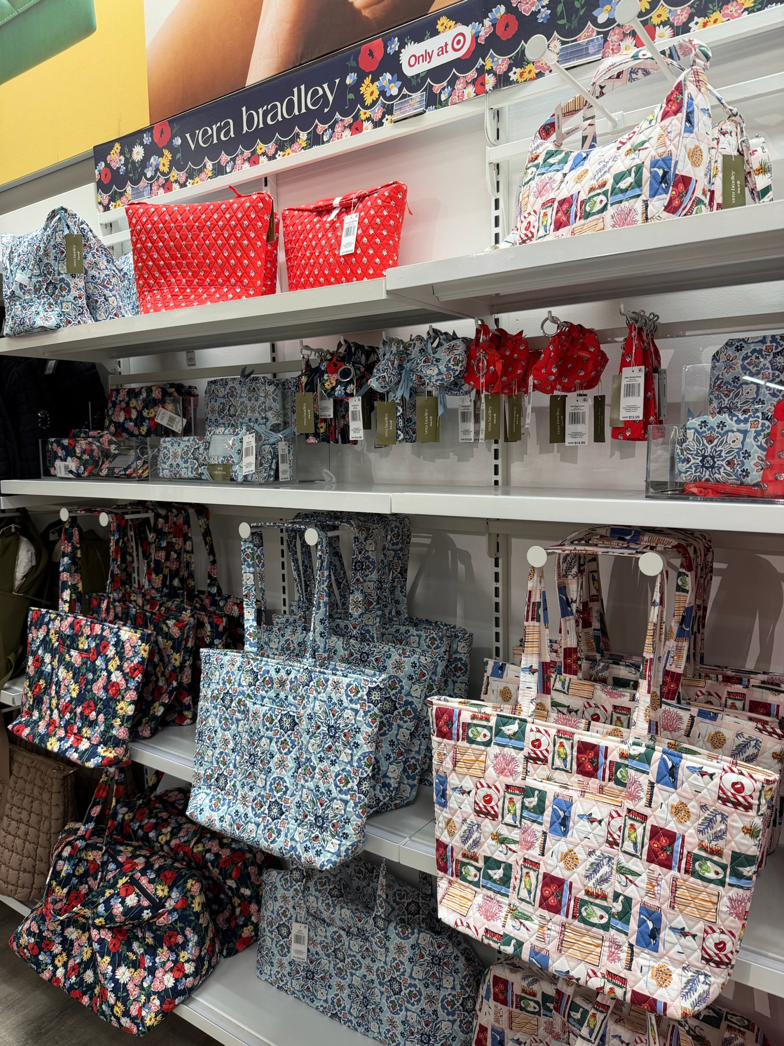 The Vera Bradley display at Target has me stopping every single time I walk by! So many cute prints for summer travel, beach days, pool days, and everyday organization. Some Vera Bradley accessories are included in the 30% off women's accessories sale!!

wedding guest dress summer, summer outfits, summer dresses, country concert outfits, date night outfits, plus size fashion, business casual workwear, vacation outfits beach, work outfits, travel outfits, target finds, vera bradley, vera bradley target, target accessories, target circle week, target circle, women's accessories, travel essentials 

 #LTKgrwm #LTKootd #LTKSeasonal