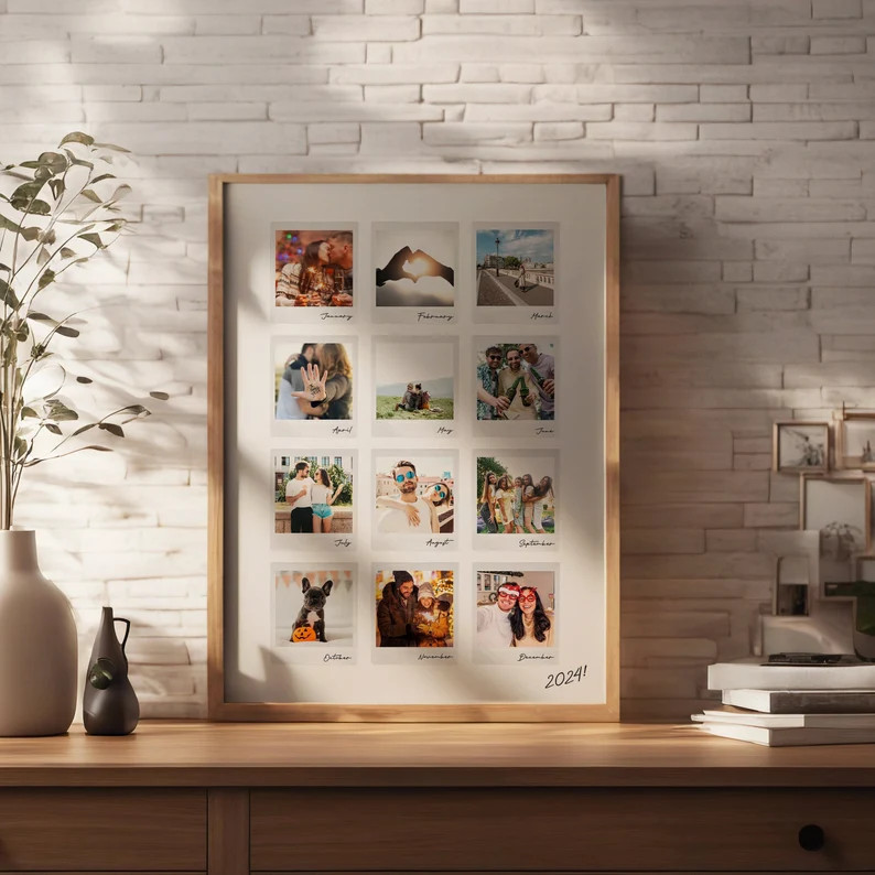 Personalised Photo Collage, Unique Gift for Him/her. Gift for Birthday, Anniversary, Wedding. Per... | Etsy (US)