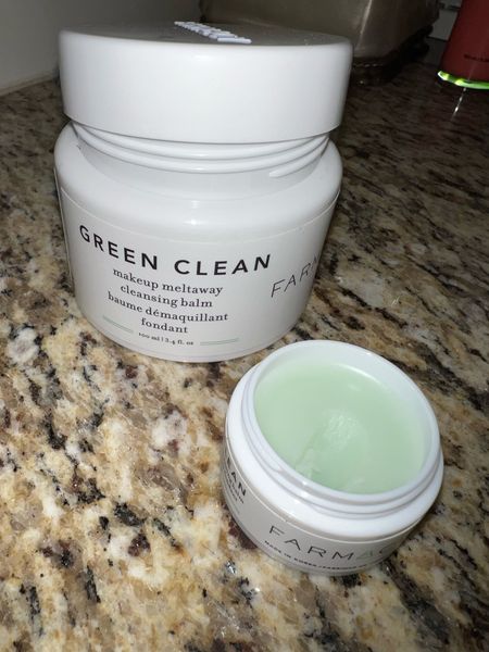 Melt the Day away with this Green Clean Beauty Product! 

I will be honest, I was a little hesitant when I bought this a whole back- but that big jar you see - is already empty! 

A little goes long way- it’s very gentle, yet Super Effective on taking off even the waterproof make up! 

Different Scents are Available! 

What’s your fav way to remove your make up? 😊

#LTKbeauty #LTKparties #LTKGiftGuide