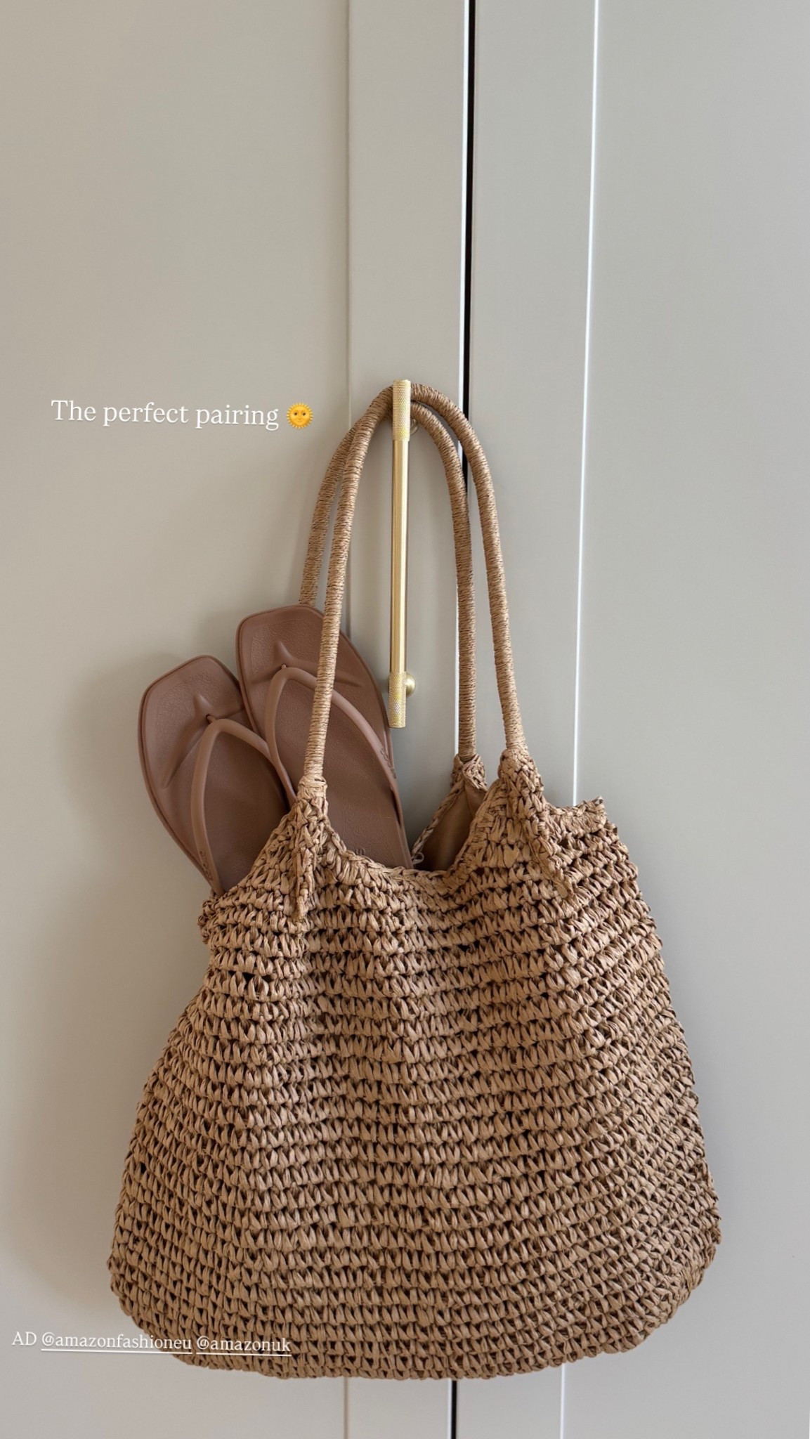 AD the perfect Summer bag and shoe combo for summer from Amazon fashion 🌞

#LTKsummer