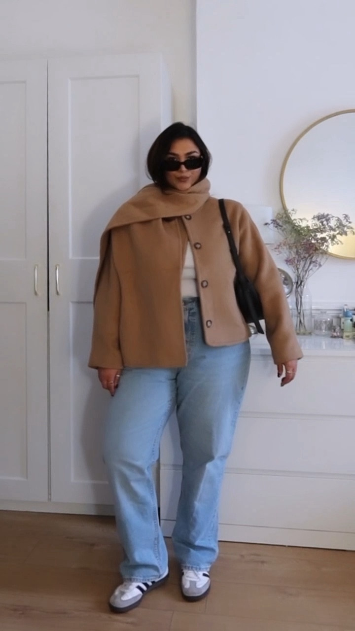 GRWM - cosy scarf jacket and baggy jeans 🤎💙

#LTKCyberSaleUK #LTKfindsunder100 #LTKCyberWeek