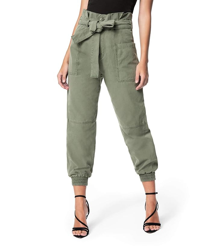 Joe's Jeans Paperbag Utility Joggers (Army Green) Women's Casual Pants | Zappos