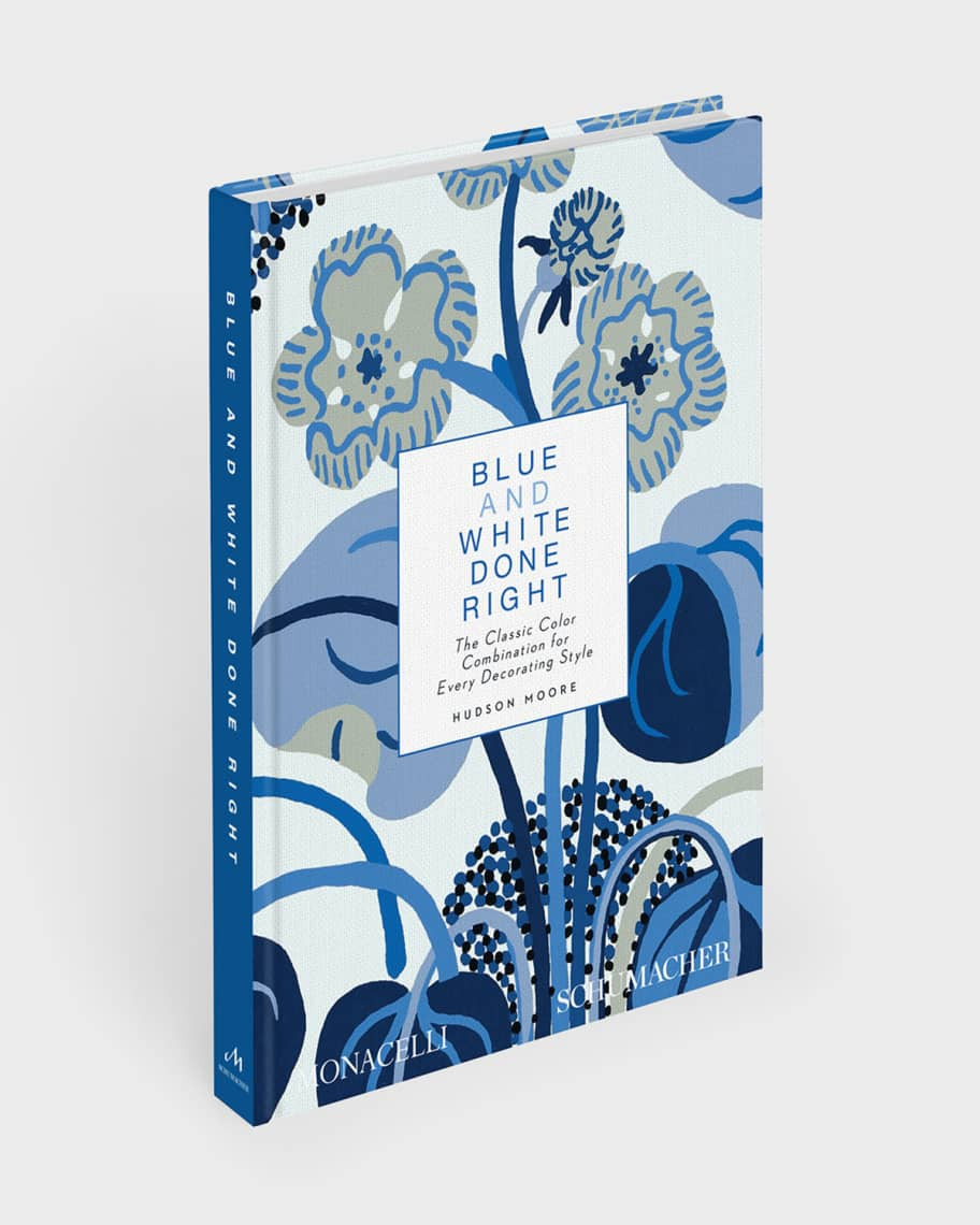Phaidon Press "Blue and White Done Right" Book by Schumacher | Neiman Marcus