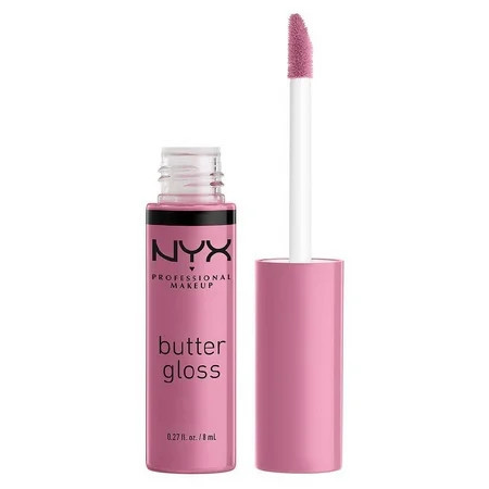 NYX Professional Makeup Butter Gloss Non-Sticky Lip Gloss Eclair 0.27 fl oz Pack of 2 | Walmart (US)