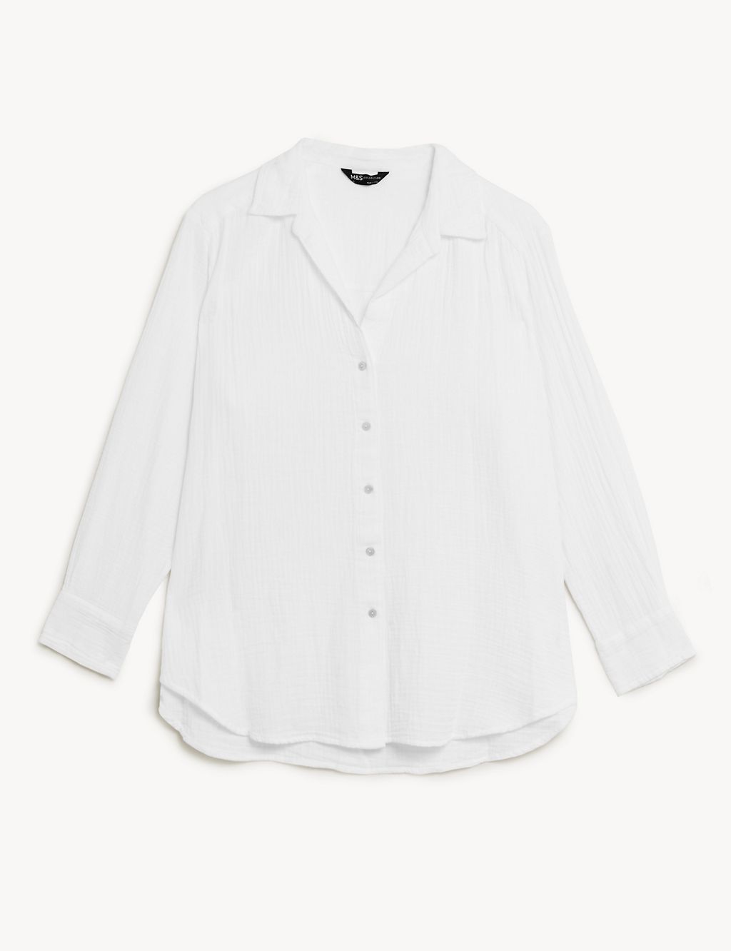Pure Cotton Textured Beach Shirt | Marks & Spencer (UK)