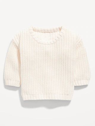Unisex Organic-Cotton Pullover Sweater for Baby | Old Navy (CA)