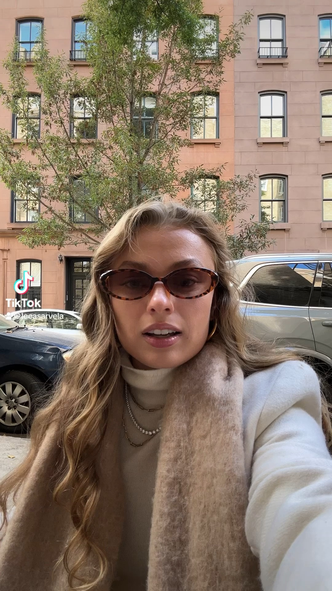 neutral outfit, monochrome outfit, cream outfit, wool coat, wool scarf, fall outfit, nyc outfit, warm layered outfit, trousers outfit, knee high boots outfit, brown knee high boots, warm fall outfit, wool coat outfit, cream sweater outfit

#LTKStyleTip #LTKSeasonal #LTKGiftGuide