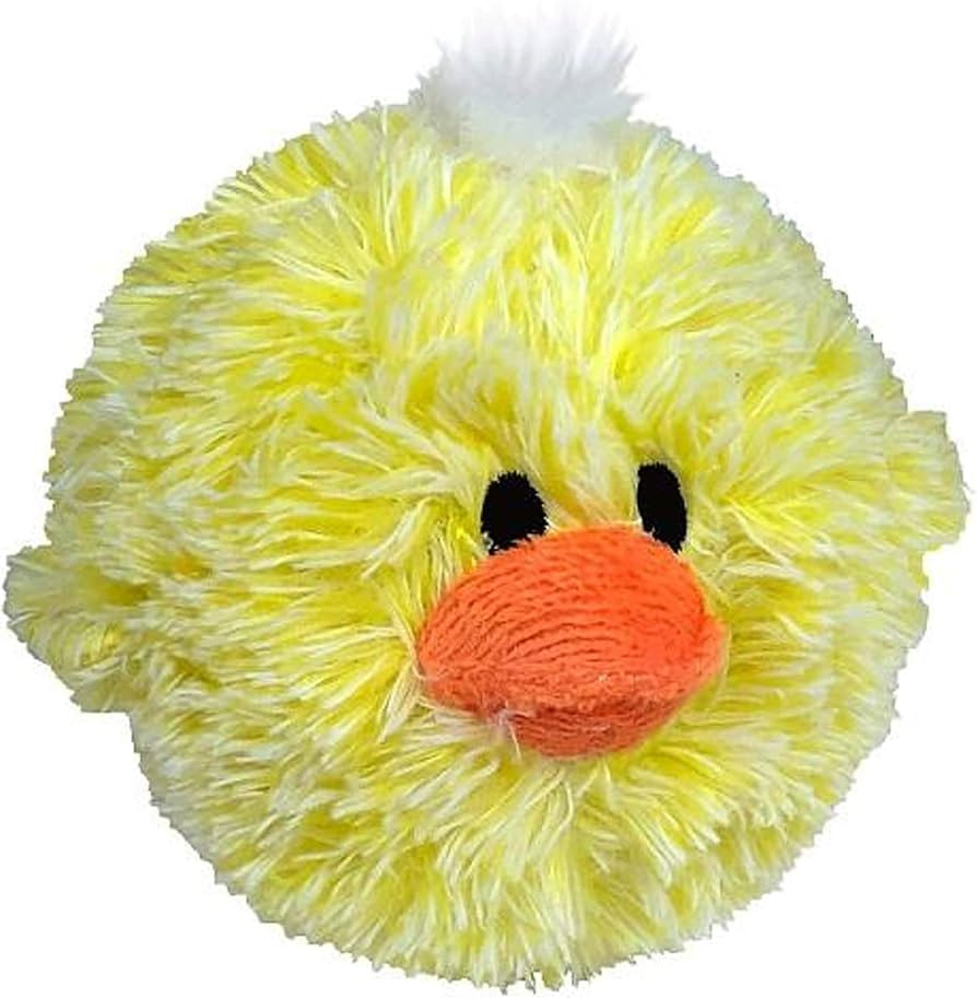 Pet Lou Dog 4 Inch EZ Squeaky Chick, Beige, Small, for All Breed Sizes | Amazon (US)