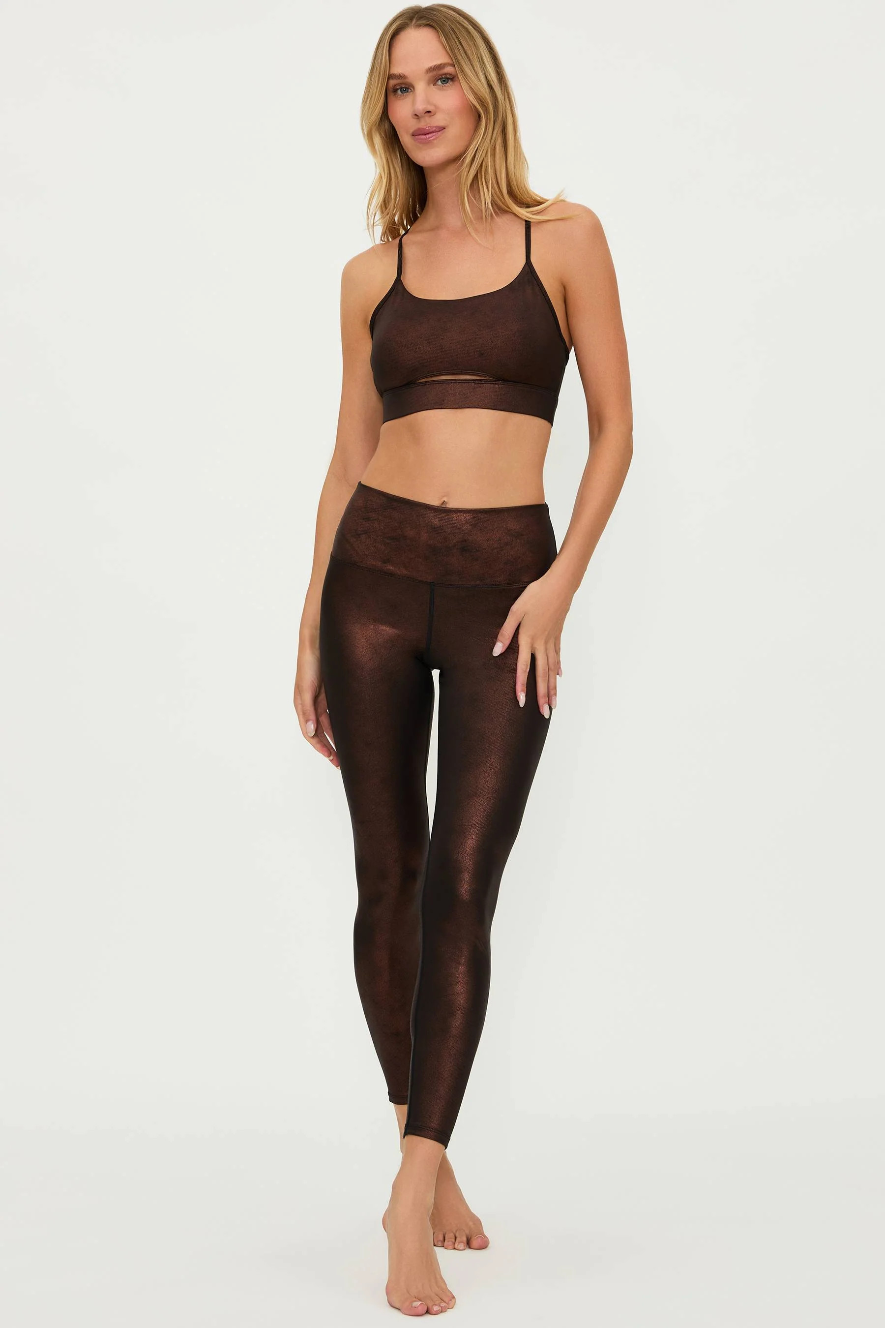 Tayler Legging Java Glimmer | Active Leggings | Beach Riot | Beach Riot
