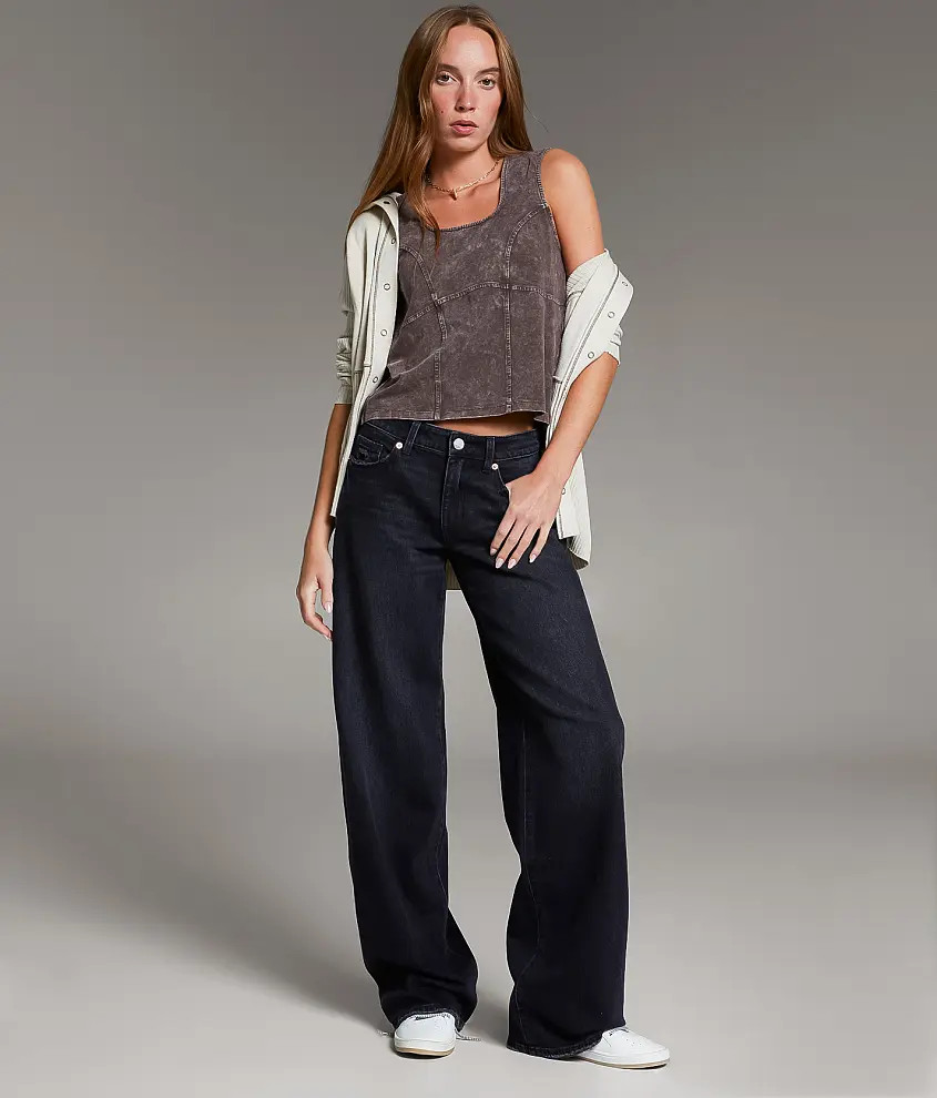 Taylor Low Slung Wide Leg Stretch Jean | Buckle