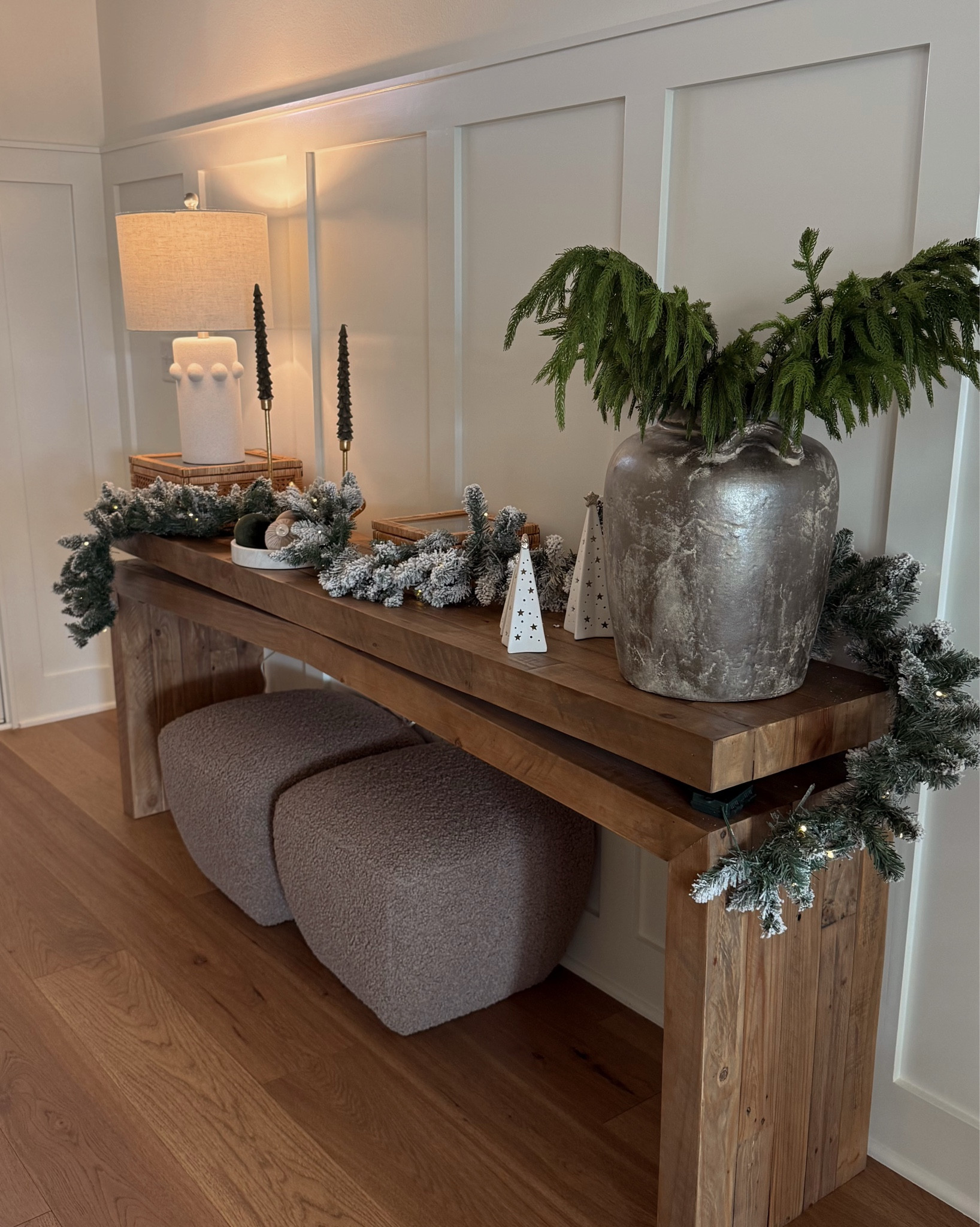 Our completed Christmas home this year 🤍 I added small festive touches to every corner, from the front door and entryway to the living room, mantel, dining room, bar cabinet, and kitchen corner. I kept everything neutral, cozy, and timeless. Sharing all the decor I used and similar finds!


Christmas home tour Christmas decor neutral Christmas decor cozy holiday decor modern Christmas decor living room Christmas decor Christmas mantel decor entryway Christmas decor dining room Christmas decor kitchen Christmas decor bar cabinet Christmas decor holiday home inspiration warm neutral Christmas Christmas decorating ideas budget-friendly Christmas decor Amazon Christmas decor Pottery Barn Christmas decor inspired high-end look for less holiday decor


#LTKSeasonal #LTKHome #LTKHoliday