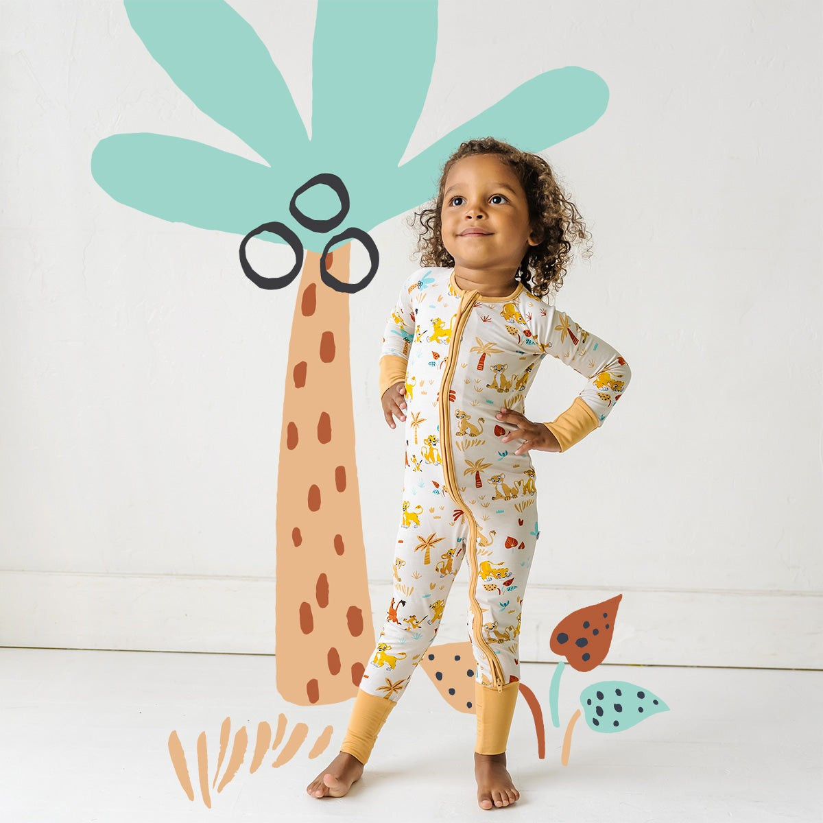 Disney The Lion King Bamboo Viscose Zippy | Little Sleepies