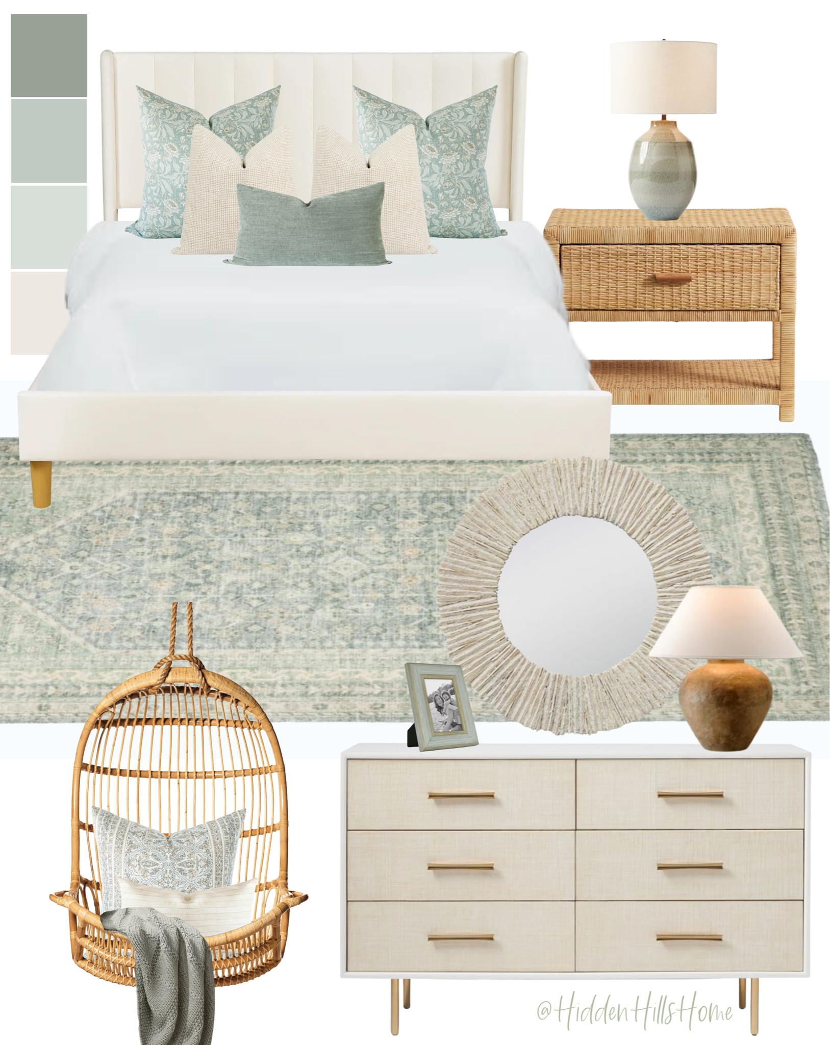 Girls bedroom decor, cute girls bedroom decor ideas, teal blue green girls room decor mood board, teen girls room, girls bedroom ideas #girlsbedroom 

#LTKsalealert #LTKkids #LTKhome