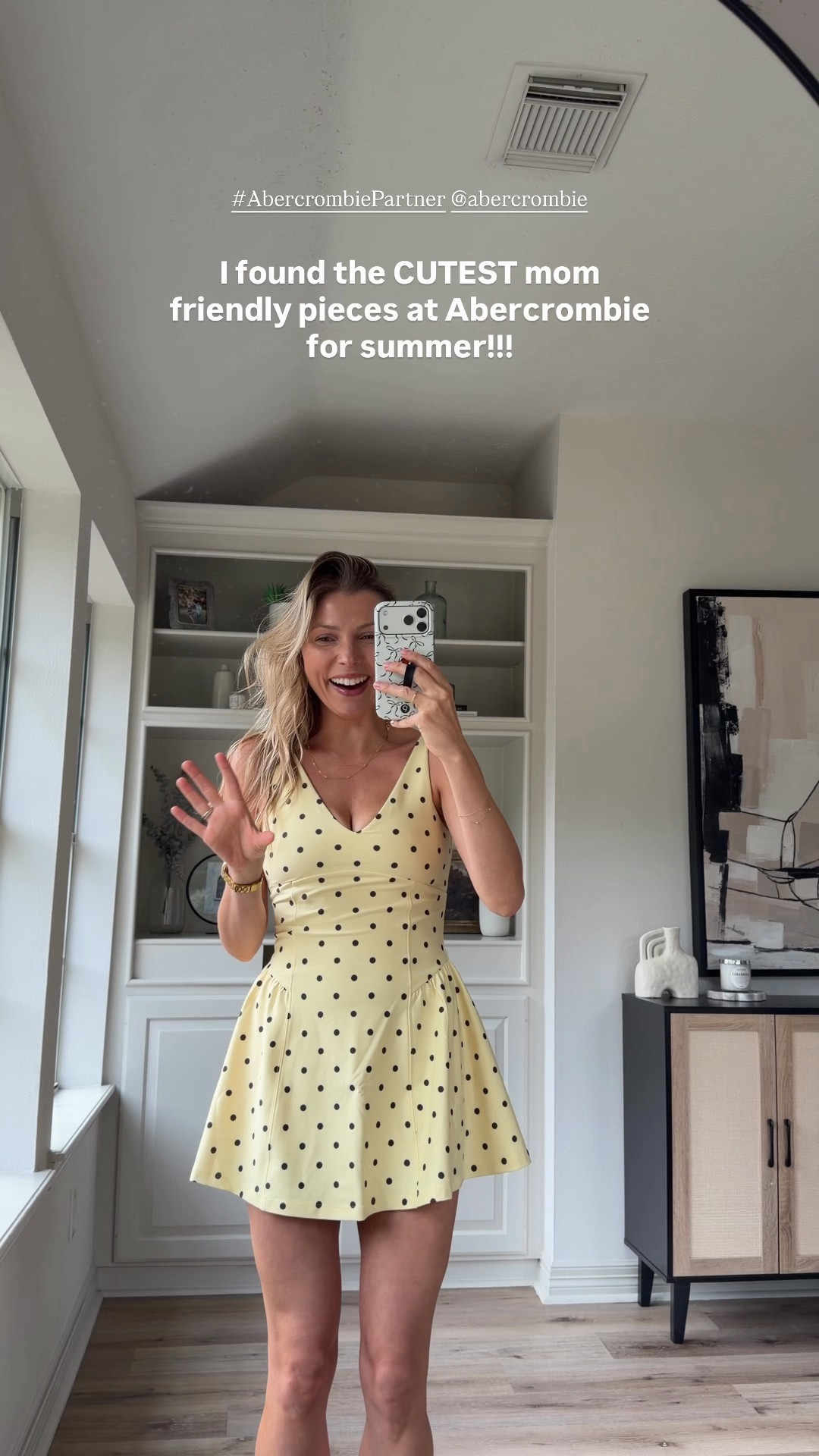 #AbercrombiePartner @abercrombie - a week of bra free summer outfits! I’m 5’7 wearing a S reg in the dress, S in tank and S in skort!

#LTKmomlife #LTKootd #LTKdayinmylife