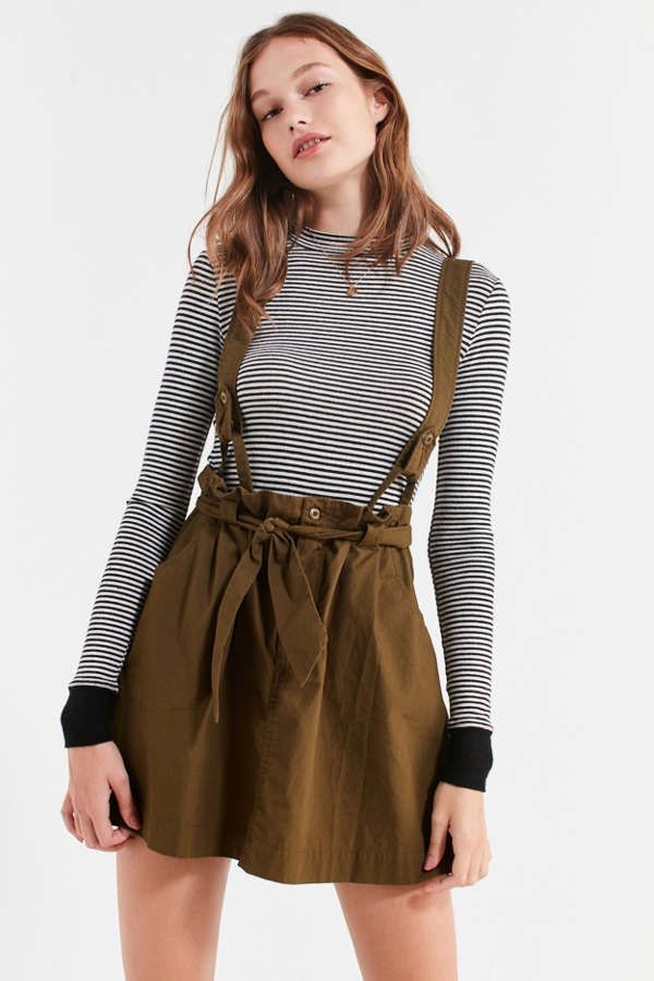 BDG Lizzy Suspender Mini Skirt | Urban Outfitters US