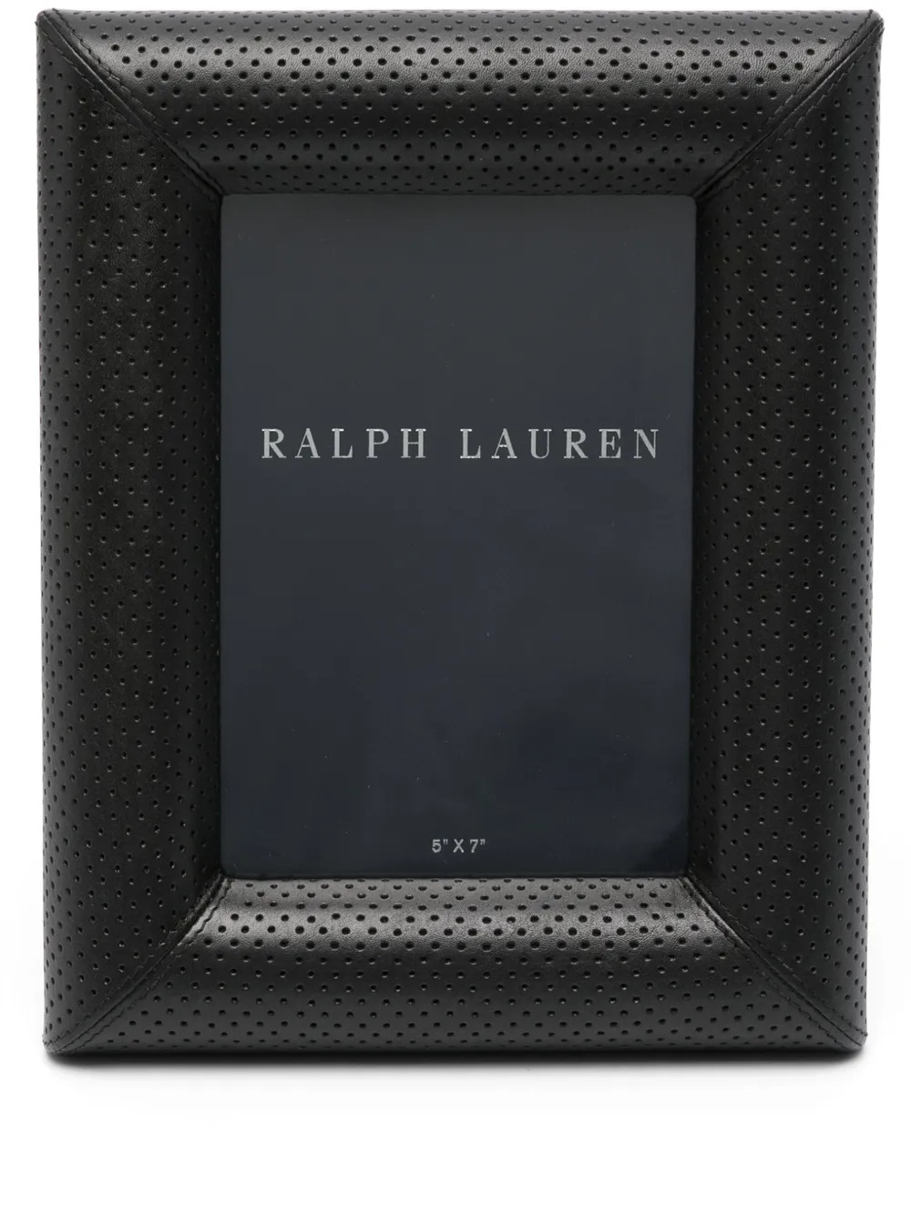 Ralph Lauren Home Durham Leather Frame | Black | FARFETCH NZ | Farfetch Global