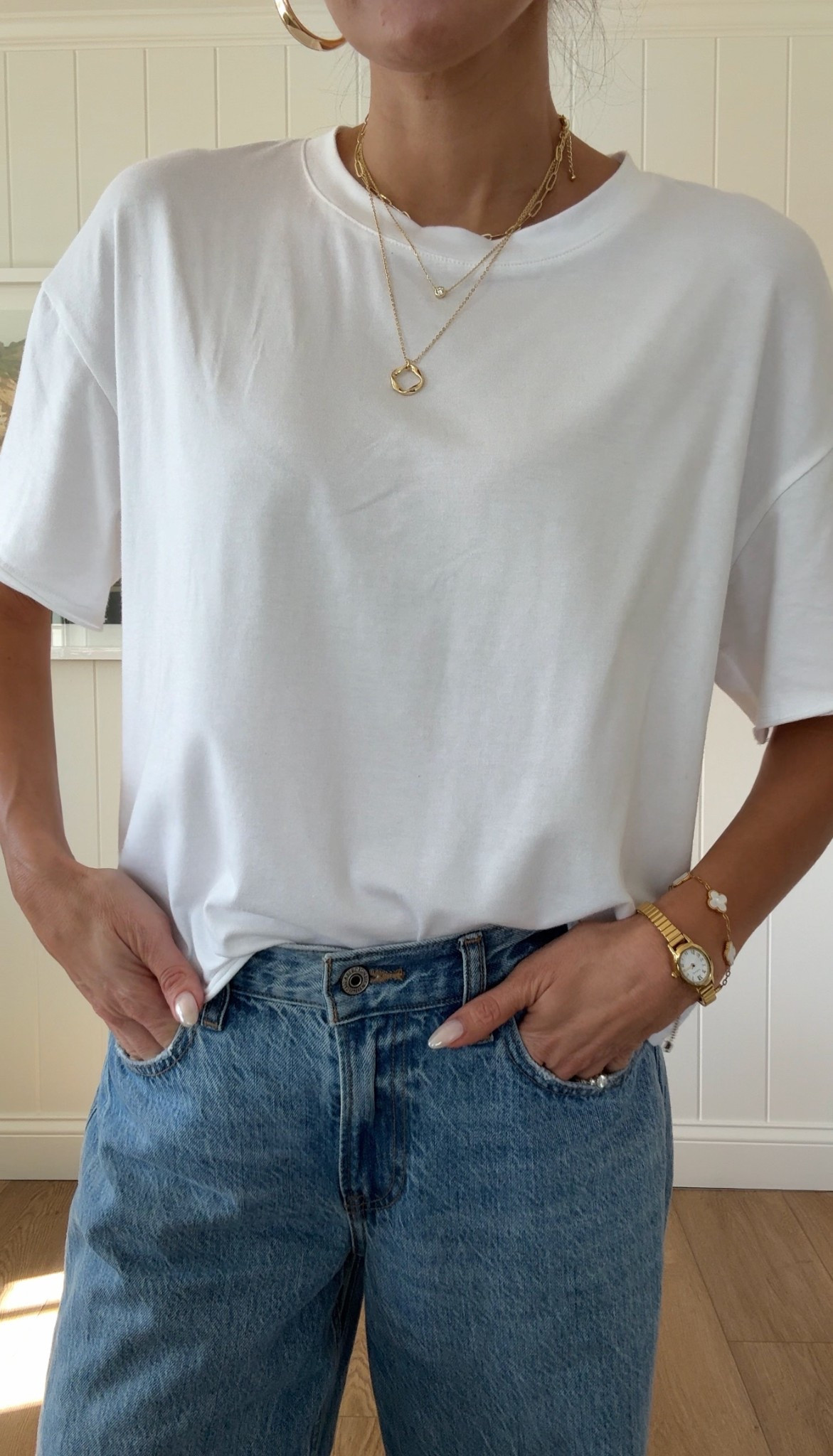 This basic white tee is so good & under $10! Comes in a bunch of colors - I just ordered the gray too! 

@amazon @amazonfashion
Casual outfit, basic outfit, mom outfit, white tshirt, white shirt, gold jewelry 

#LTKSeasonal #LTKgrwm #LTKootd
