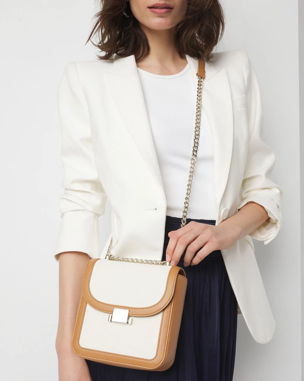 Canvas Crossbody Bag | White House Black Market