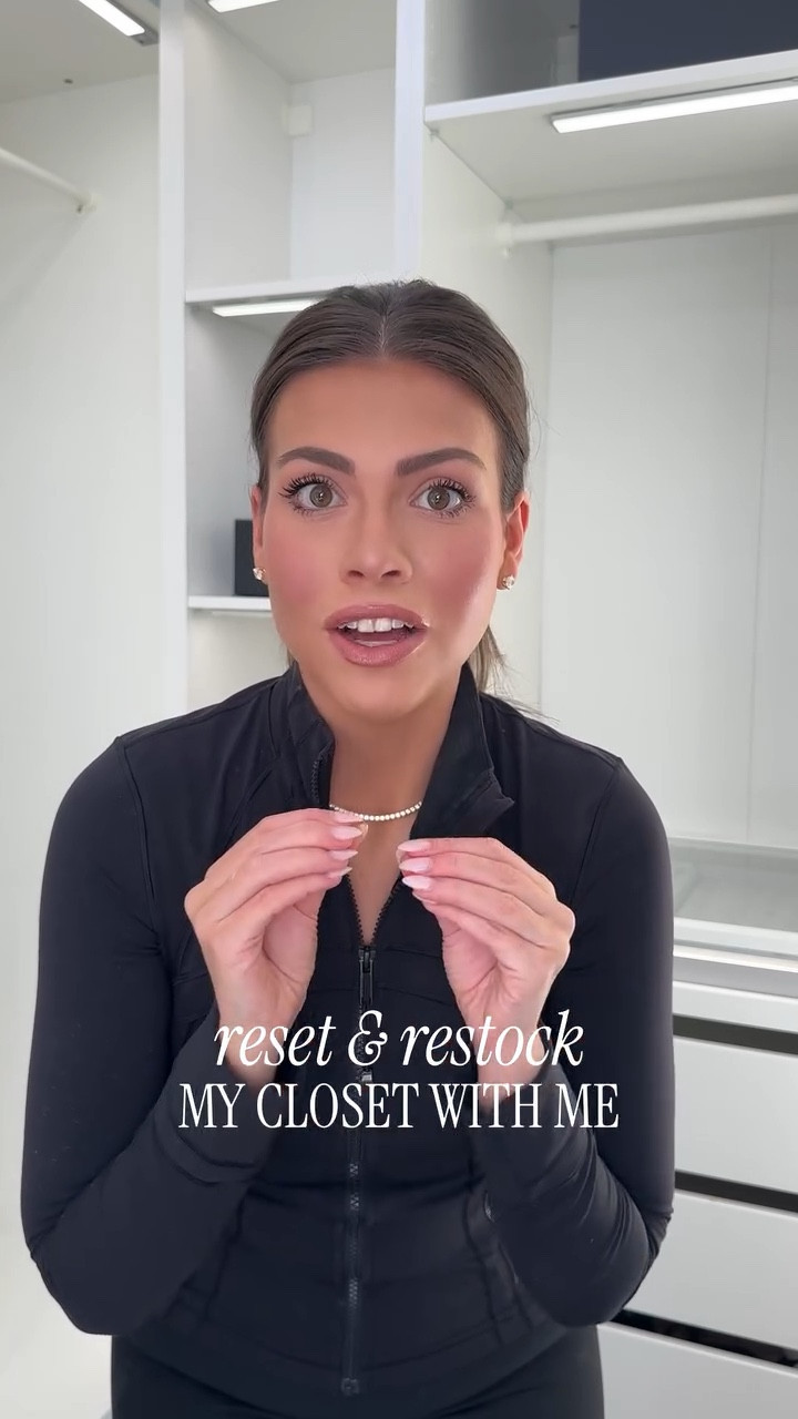 reset & restock my closet with me🤍

Sizing: 
@lululemon jacket - size 6 (size down one for a tighter / more form fitting fit! that’s what I did!!)
@abercrombie leggings - size Medium long (tts & I am 5’10)
@lululemon sneakers - tts 


#cleanwithme #organizewithme #closet #capsulewardrobe

#LTKdayinmylife #LTKHome #LTKootd