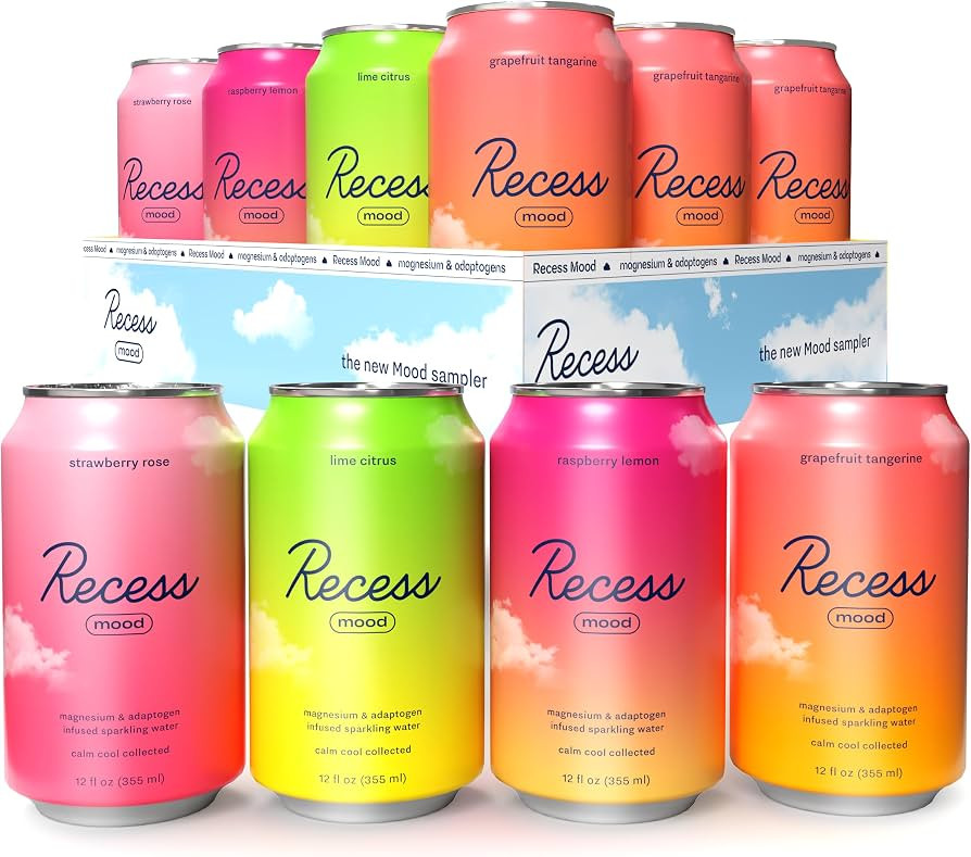 Recess Mood Calm Drink Variety Pack, 12 Pack | Amazon (US)