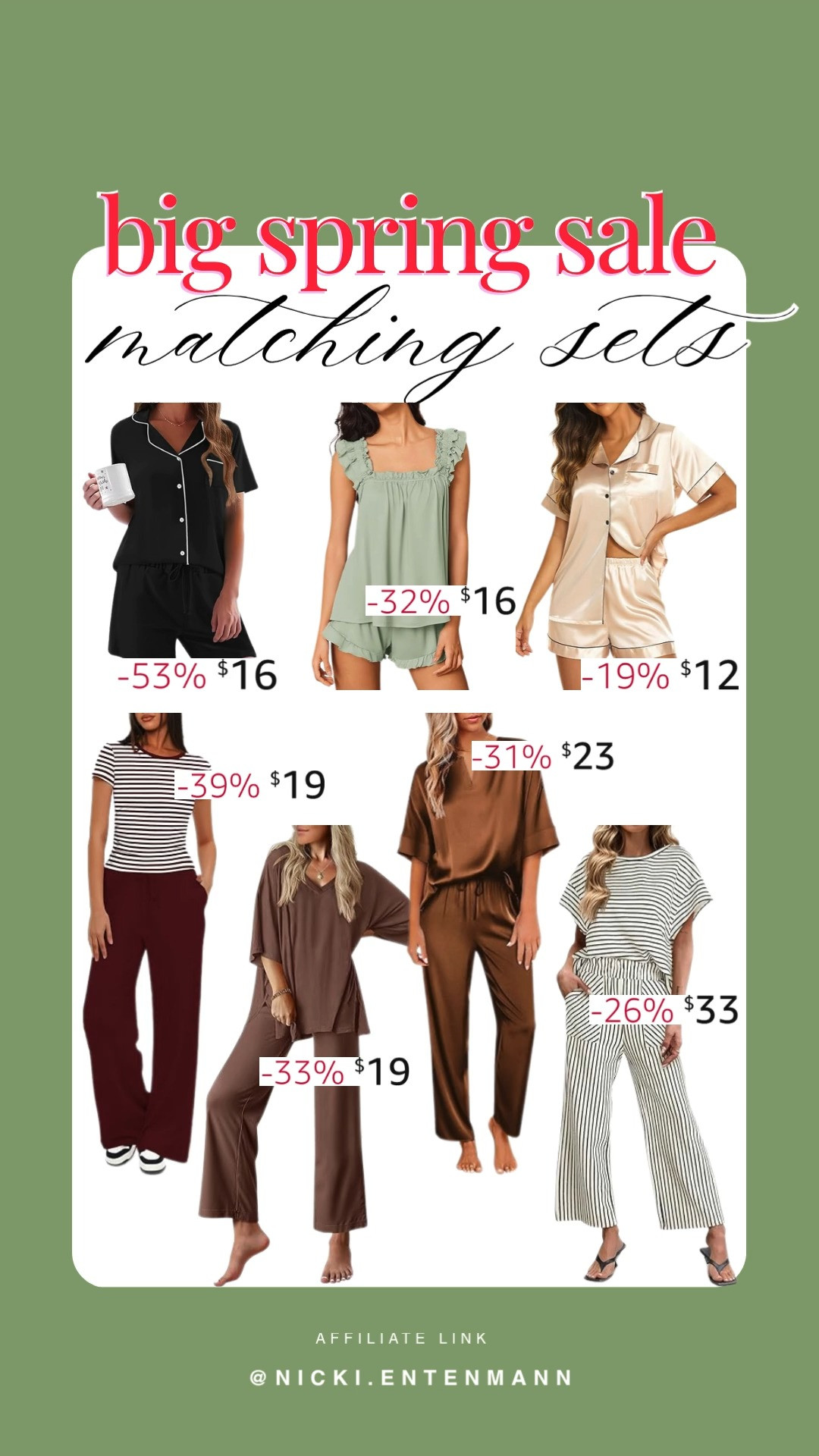 Get ready for the ultimate lounge day with these comfy matching sets! From silk to cotton, find your perfect pair. #LoungeWear #AmazonFinds #PajamaGoals #ComfortFirst 

 #LTKdayinmylife #LTKootd #LTKSaleAlert